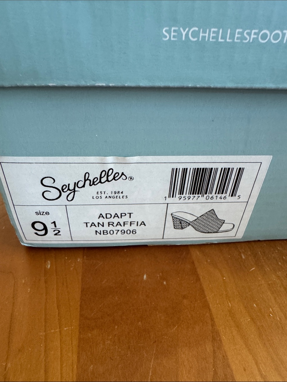 Seychelles Adapt Tan Raffia Slides - Picture 7 of 7